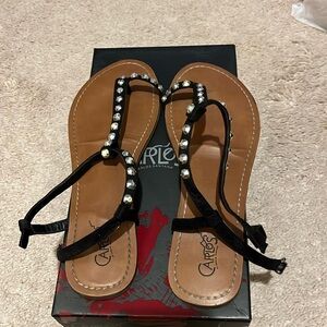 Women’s size 9.5 Carlos Santana Sandal